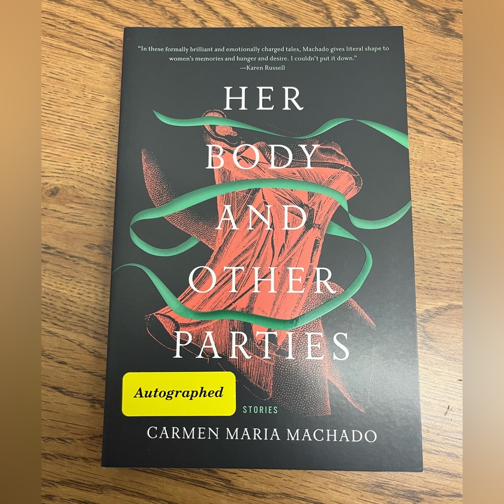 Signed paperback Her Body and Other Parties